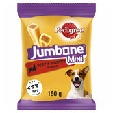 Pedigree - Jumbone Mini Adult Small Dog Treats Beef & Poultry 4 Chews - 160g